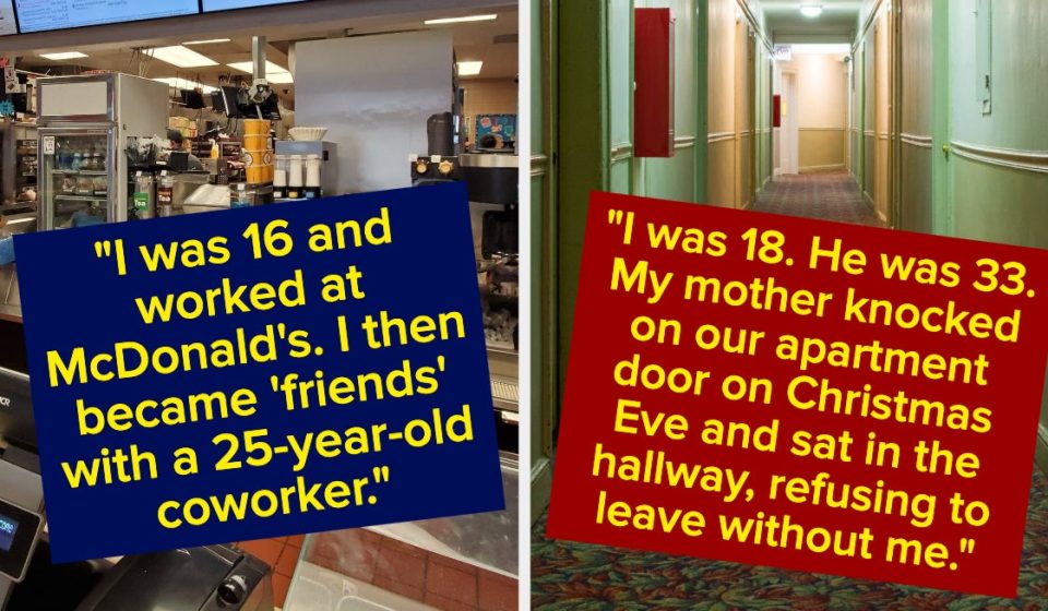 Women share teenage horror stories with older men