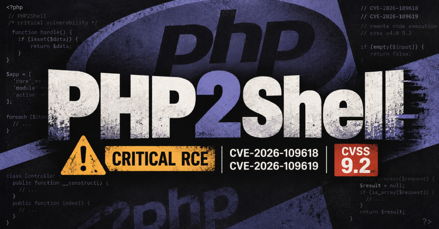 PHP2Shell: Two Critical Unpatched PHP RCE Vulnerabilities (CVSS 9.2) Trigger Emergency Security Alert
