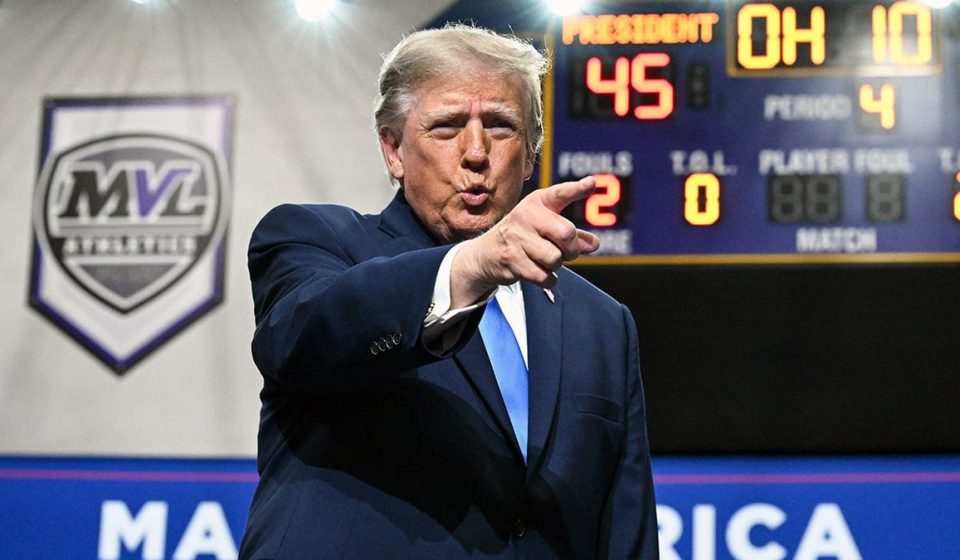 President Trump rallies in Ohio for Jon Husted and Ramaswamy ahead of midterms