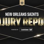 Saints Friday Injury Report: 2026 Week 6 vs. New York Giants