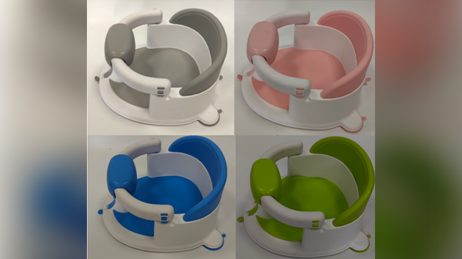 Thousands of baby bath seats recalled due to potential drowning risk Thousands of baby bath seats recalled due to potential drowning risk