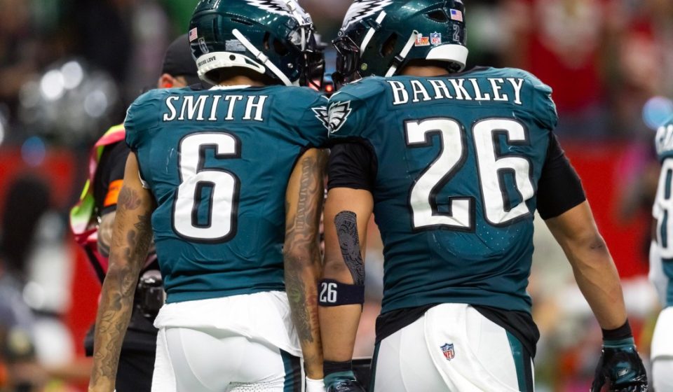 Eagles-Jaguars final injury report: Saquon Barkley, DeVonta Smith among players ruled out