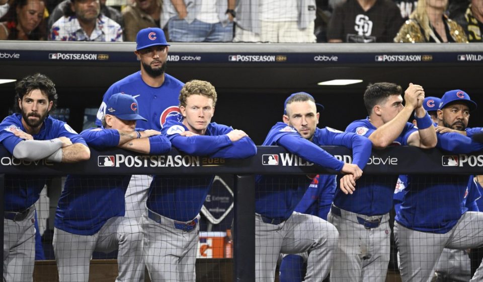 Quick Cubs recap: Cubs season ends meekly with 4-1 loss to Padres