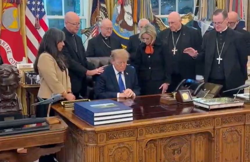 Catholic bishops regret meeting with Trump Catholic bishops regret meeting with Trump