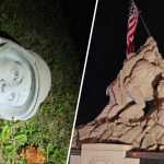 Man smashed head of Iwo Jima statue in Quantico with hammer – NBC4 Washington