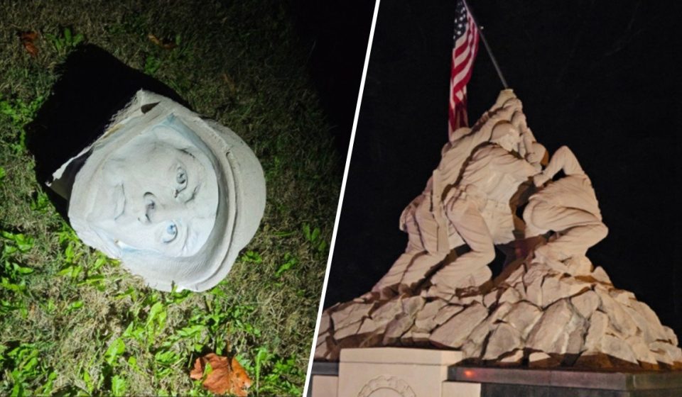 Man smashed head of Iwo Jima statue in Quantico with hammer – NBC4 Washington