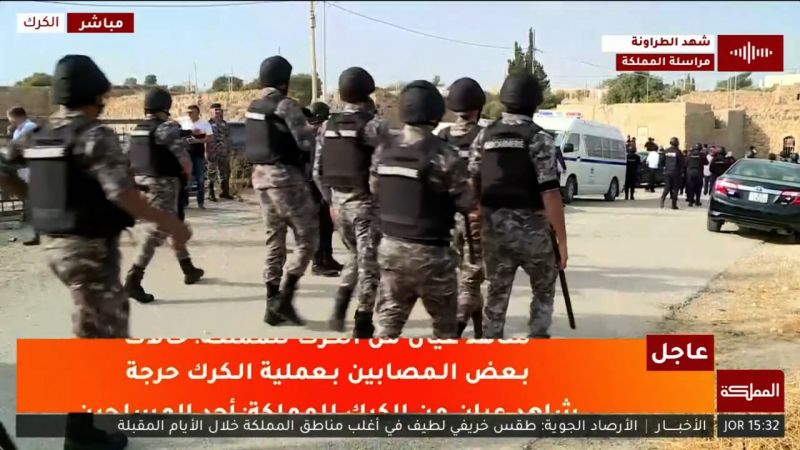 At least 7 people killed in unprecedented church shooting in Jordan