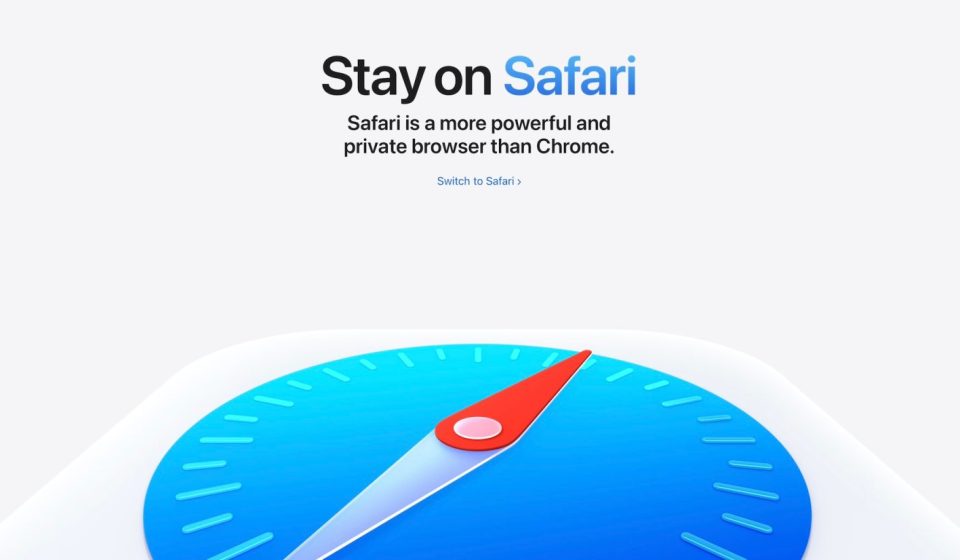 Apple's new 'Switch to Safari' campaign explains why you should ditch Chrome