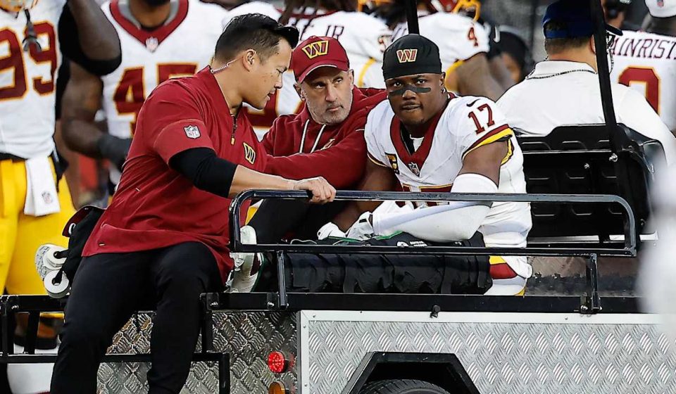 Commanders WR Terry McLaurin out for rest of season with torn patella tendon | Latest NFL News, Analysis and Updates