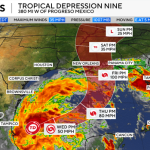 The tropical threat brewing in the Gulf could impact the United States in the form of a hurricane this weekend. See maps, possible path.