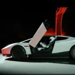 Tesla Unveils SpaceX-Powered Roadster That Flies and Falls in Style