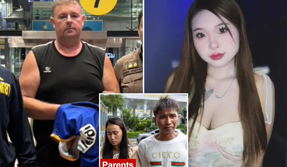 The family of a Thai teenager, found in a suitcase, faces her alleged killer in court and seeks the death penalty.