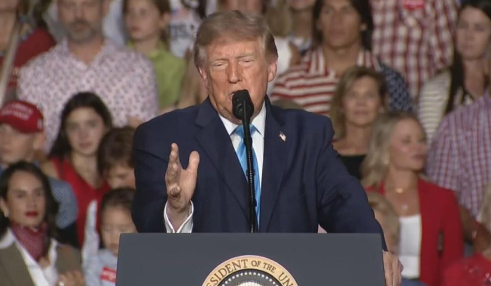 Trump suggests allowing Iran to 'eliminate' Los Angeles and San Diego at campaign rally