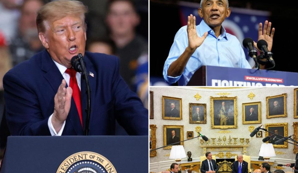 Trump hits back at Obama for 'Cheesecake Factory' move about White House