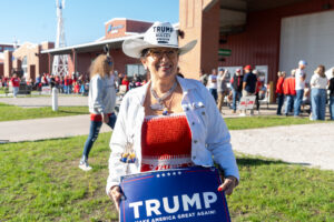 What did people who attended Trump's Nebraska rally say? • Nebraska Examiner