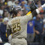 Brewers vs. Padres: Why Ty France's ninth-inning blast wasn't a home run