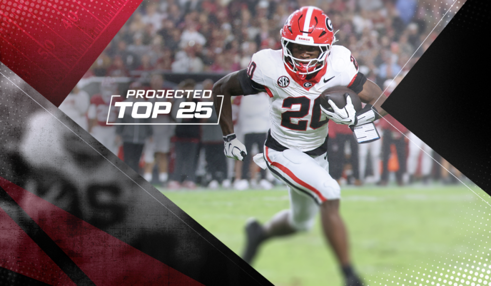 Tomorrow's Top 25 projects college football rankings after Week 6 today