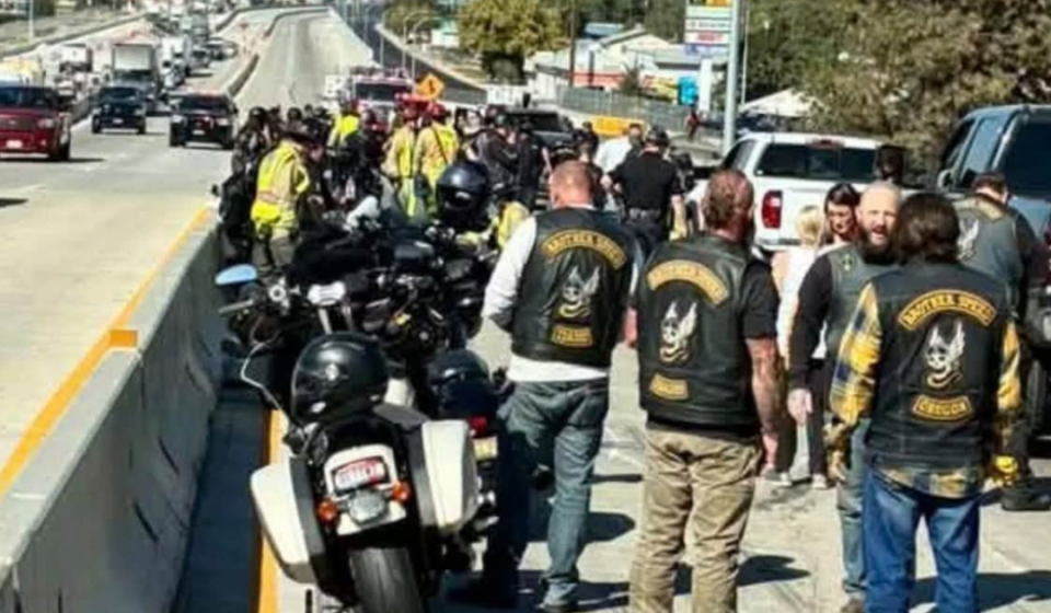 Memorial motorcycle ride ends in crash on I-84, injuring about 15 people