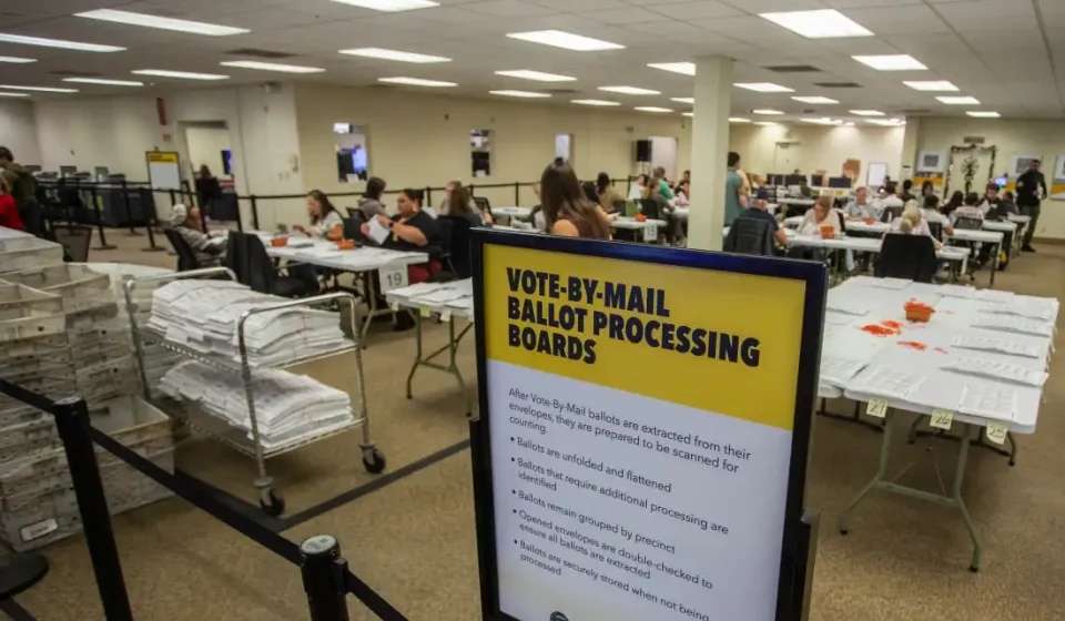 Judge rejects DOJ’s request to stop California ballot processing: NPR Judge rejects DOJ's request to stop California ballot processing: NPR