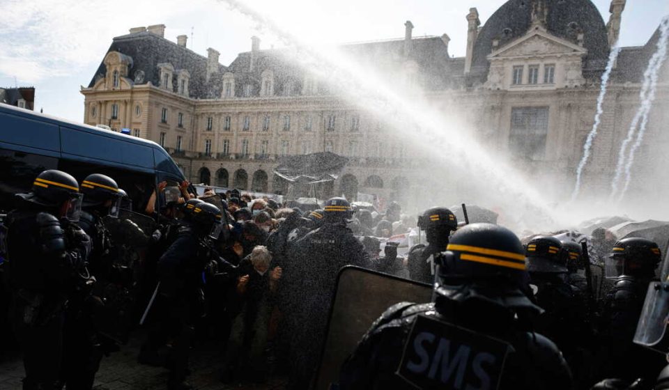 National day of protest in France against riot police, tear gas and water cannons: NPR