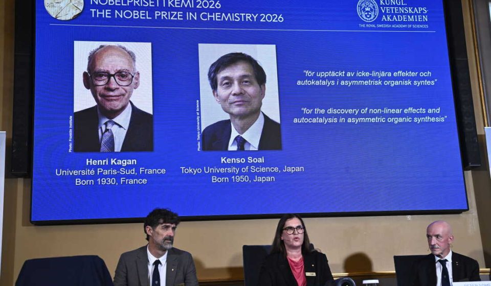 Henri B. Kagan and Kenso Soai win Nobel Prize in Chemistry: NPR