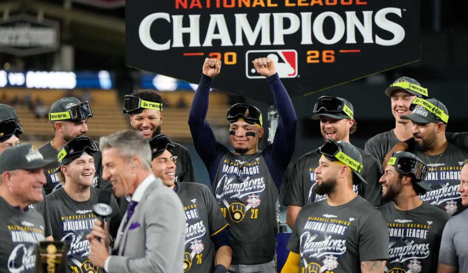 Brewers sweep Dodgers to reach World Series: NPR