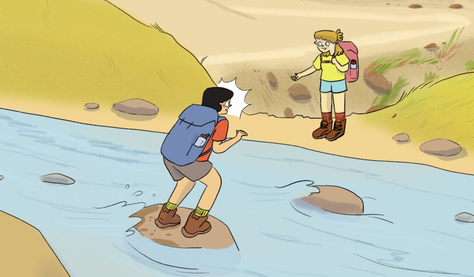 Comics: Outdoor hobby connects artist with new friends: The Picture Show: NPR