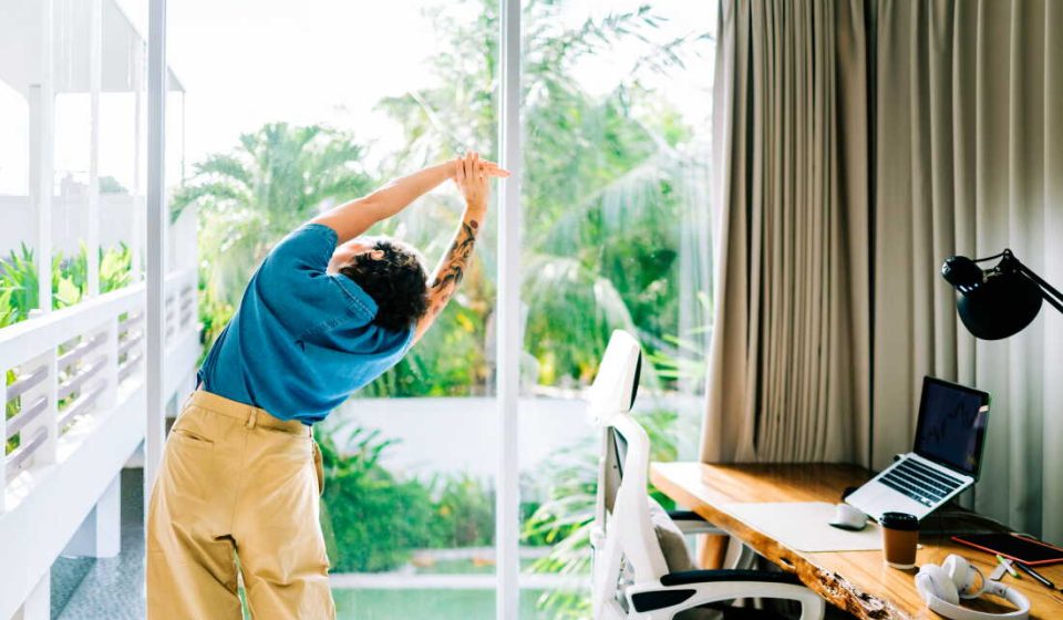 Sitting at a desk all day hurts. 5 solutions to relieve body aches: NPR Sitting at a desk all day hurts. 5 solutions to relieve body aches: NPR