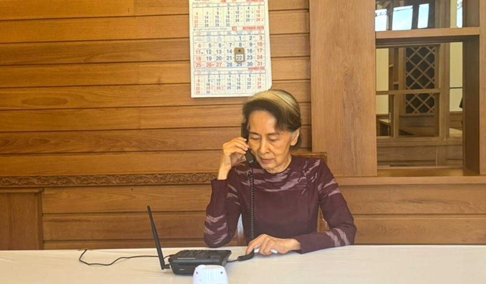 Suu Kyi, detained in Myanmar, has first call with son in years: NPR Suu Kyi, detained in Myanmar, has first call with son in years: NPR
