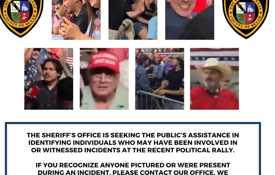 Bexar sheriff seeks witnesses, suspects following anti-Trump rally