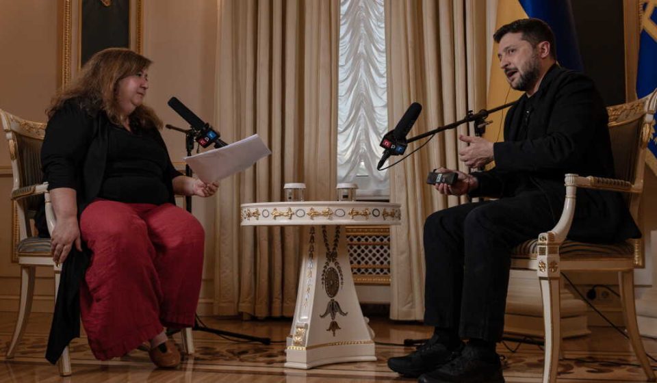 First briefing: Zelenskyy on NPR; Pope Leo; Kimberly Guilfoyle: NPR