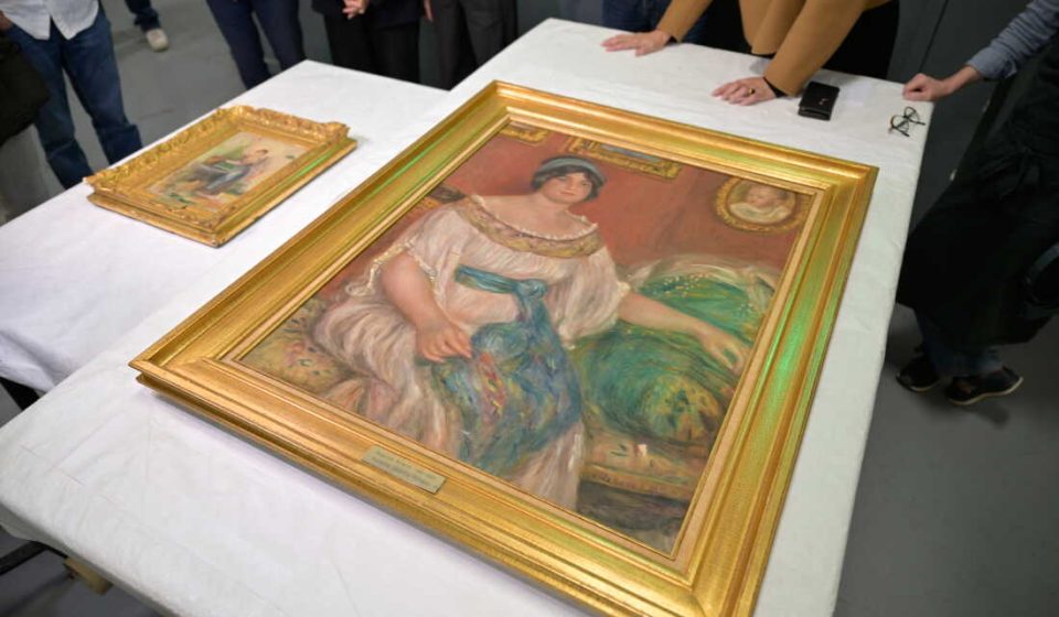 French investigators recover stolen Renoirs using DNA, vehicle tracking: NPR