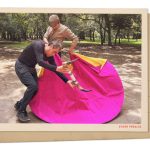 Photo: Despite ban on bullfighting in Mexico City, a matador trains in a public park: NPR