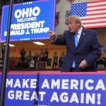 Trump ties federal disaster aid to his midterm campaign message