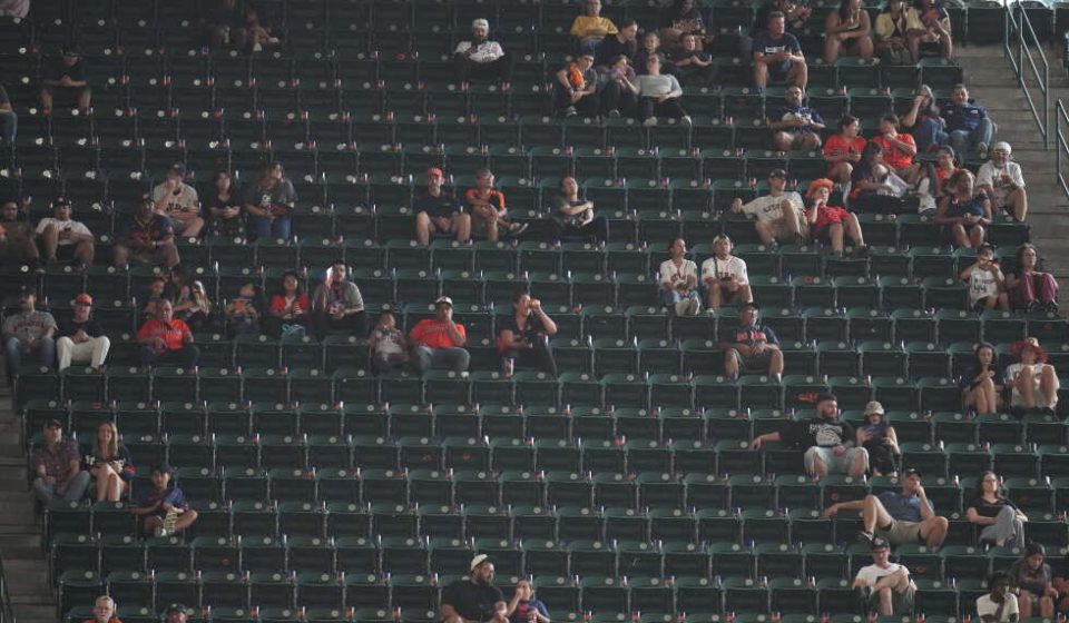 Atlanta and Houston, the latest cities struggling to fill their parks for afternoon playoff games