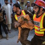 Peshawar private school roof collapse kills 34 children, teacher says