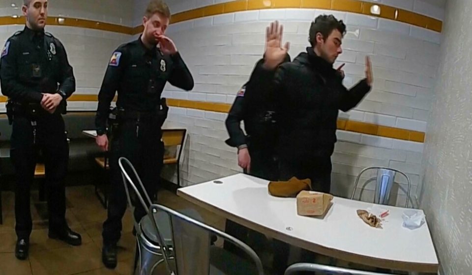 Police bodycam footage shows Luigi Mangione's arrest at a Pennsylvania McDonald's