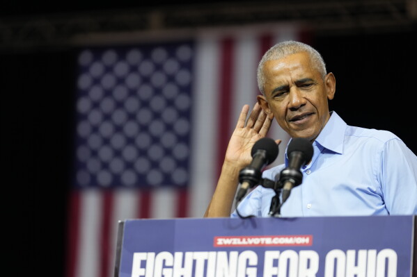 Obama denounces the “cruelty” of Trump and his allies during his midterm campaign Obama denounces the “cruelty” of Trump and his allies during his midterm campaign