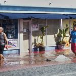 High tides cause coastal flooding in California, Florida and Carolina