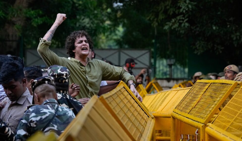 Angry Indian youth take to streets to challenge Modi over SIR