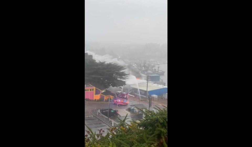 Fire breaks out at Oregon seafood factory, forcing evacuations over fears of ammonia leak Fire breaks out at Oregon seafood factory, forcing evacuations over fears of ammonia leak