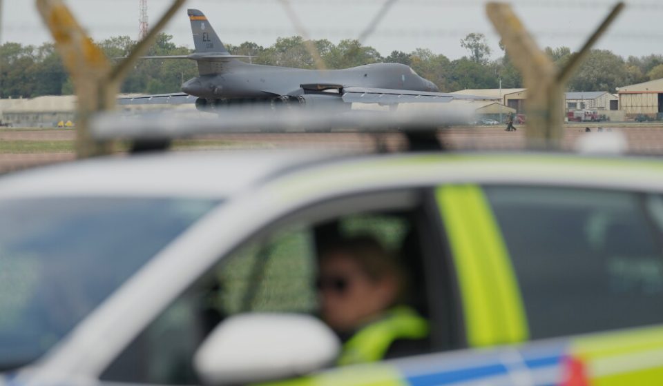 British police arrest dual British-Iranian national following security incident at air base British police arrest dual British-Iranian national following security incident at air base