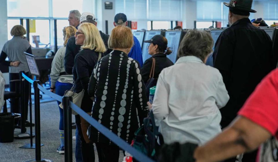 Voter turnout explodes in some key states, AP analysis finds