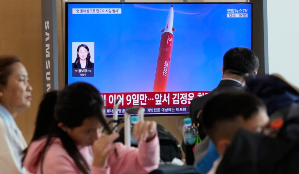 North Korea fires ballistic missiles in latest weapons demonstration