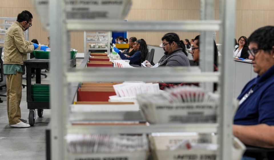 Judge rejects federal request to separate ballots in California