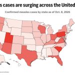 Measles is on the rise in the United States. These graphs show how bad the situation has gotten