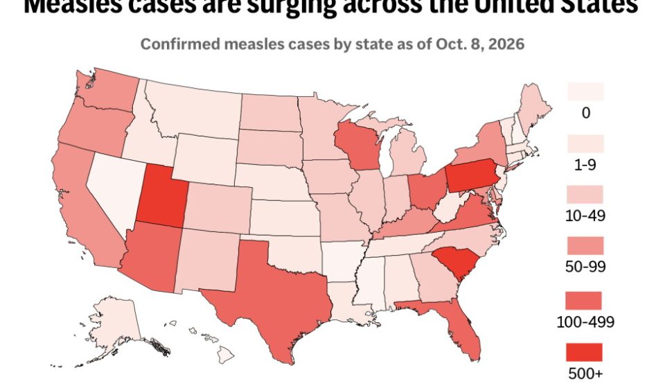 Measles is on the rise in the United States. These graphs show how bad the situation has gotten