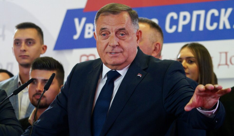 Milorad Dodik claims victory in Bosnian elections amid ethnic tensions