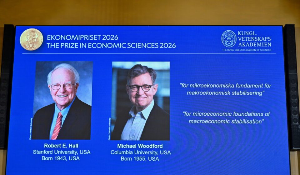 Robert E. Hall and Michael Woodford win the Nobel Prize in economics