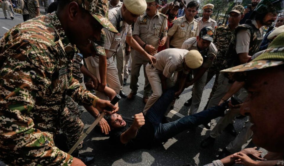 Leaders of 'cockroach' protest arrested on plane as SIR anger spreads in India